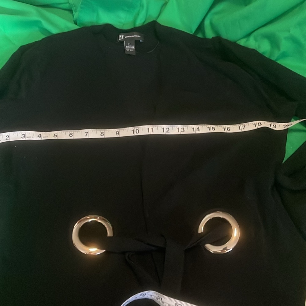 Used cardigan size XL by INC - Picture 6 of 9